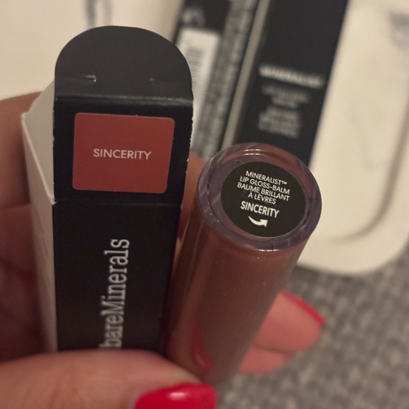 BareMinerals Lip Gloss Balm Set of 3 – Love, Sincerity, Ingenuity – Brand New - Picture 9 of 16